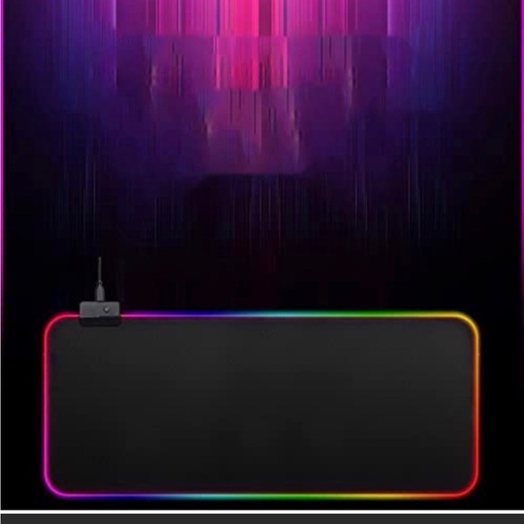 GMS-X5 7 Colors Symphony Glowing Gaming Mouse Pad, 14 Spectral Backlight… - Picture 10 of 11